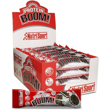 Nutrisport Protein Boom Cookies-Cream Box , 24 bars