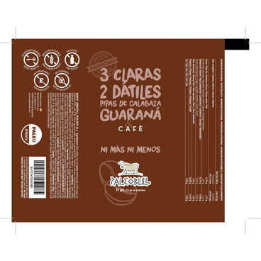 Paleobull Coffee-Guarana Sticks Box of 15 units.