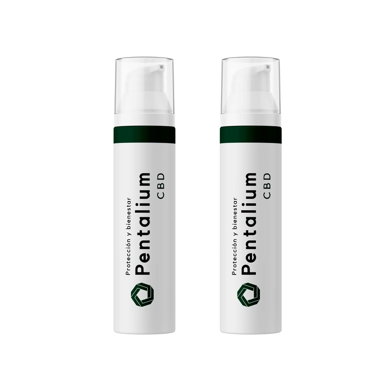 Pentalium Crema Antiinflamatoria  CBD  Dolores Musculares Y Articulaciones , 2x75 gr