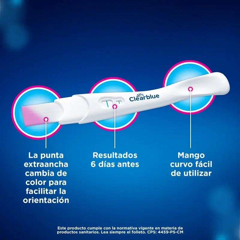 Clearblue Early Pregnancy Test Pack Analogue Pregnancy Test, 3 Tests