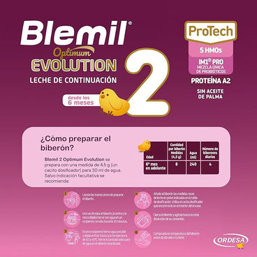 Pack Blemil Evolution 2 , 6 x 800 grams