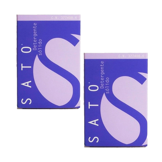 Sato Detergent Pack Solid, 2 x 100 G Tablet