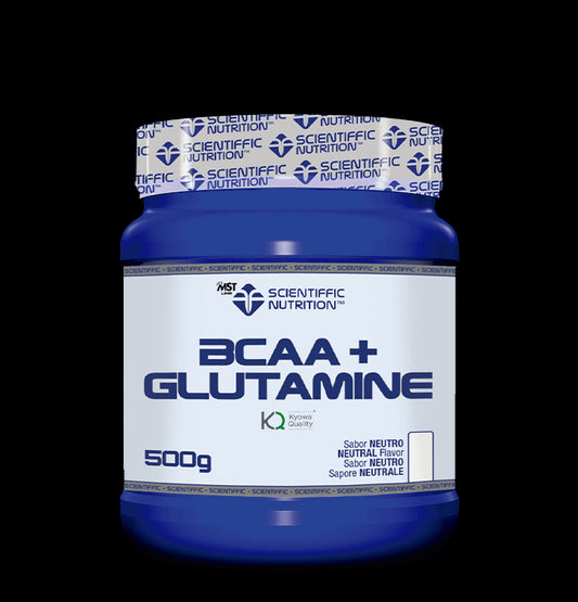 Scientiffic Nutrition Bcaa+Glutamine Neutral, 500 g
