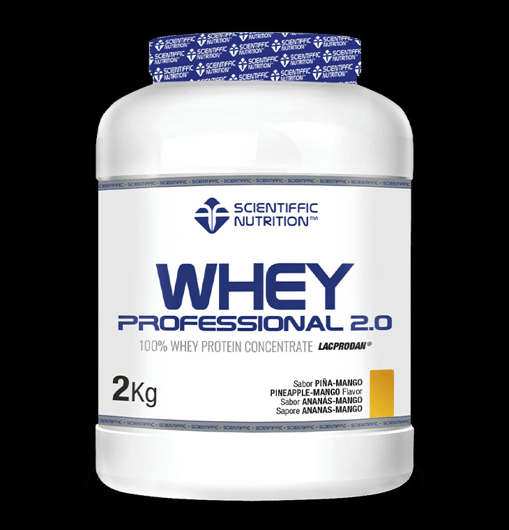 Scientiffic Nutrition Whey Professional 2.0 Pineapple Hand, 2 kg