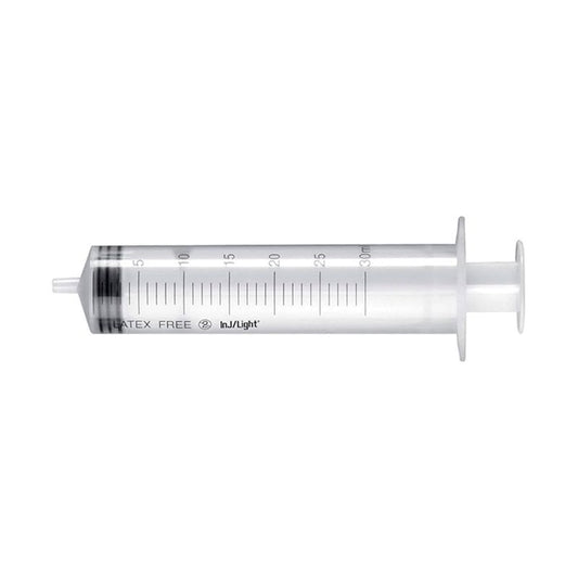 Surgicalmed Rays 20 Ml Disposable Syringes Three Bodies Central Luer Cone Needle Free Inj/Light - Box of 50 pcs, 50 pcs.