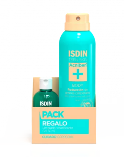 ISDIN Acniben Body Pack + Cleansing Gel, 150+50 ml