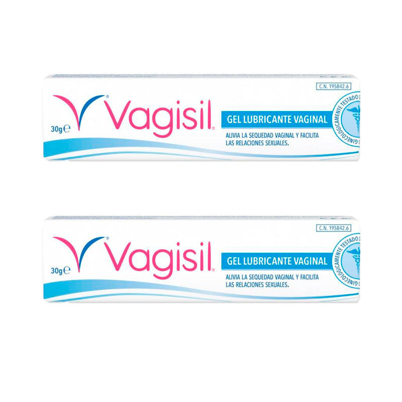 Pack 2 Vagisil Vaginal Lubricant Gel, 30gr