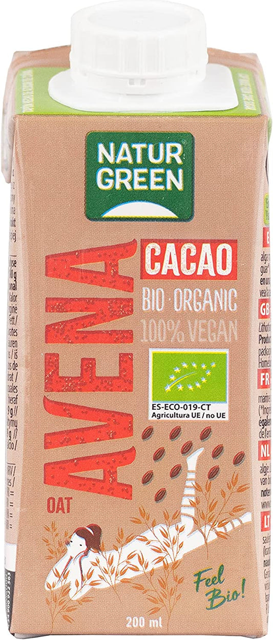 Naturgreen Oatmeal Chocolate Drink, 200Ml