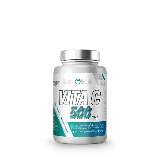 Natural Health Vita C 500Mg : Vitamin C : 100 Capsules