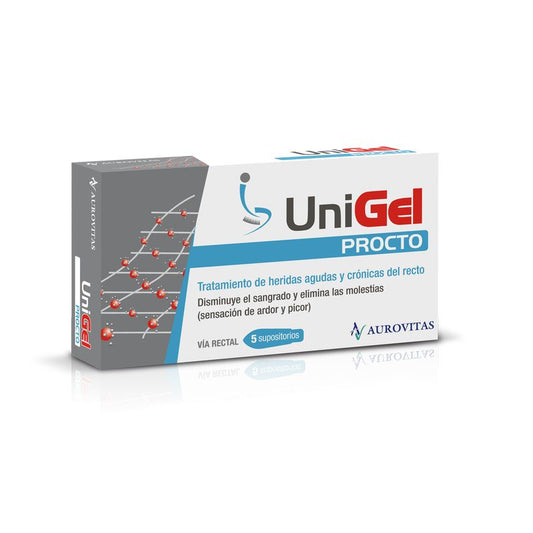 Unigel Medical Devices Accelerates Healing In Acute And Conical Wounds, 5 suppositories