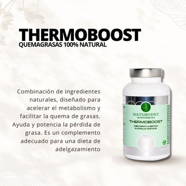 Naturvent Thermoboost Fat Burner, 90 capsules