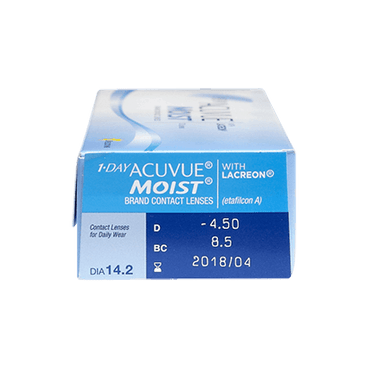 Acuvue 1 Day Moist Daily Lenses , 30 units