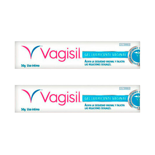 Pack 2 Vagisil Vaginal Lubricant Gel, 50gr