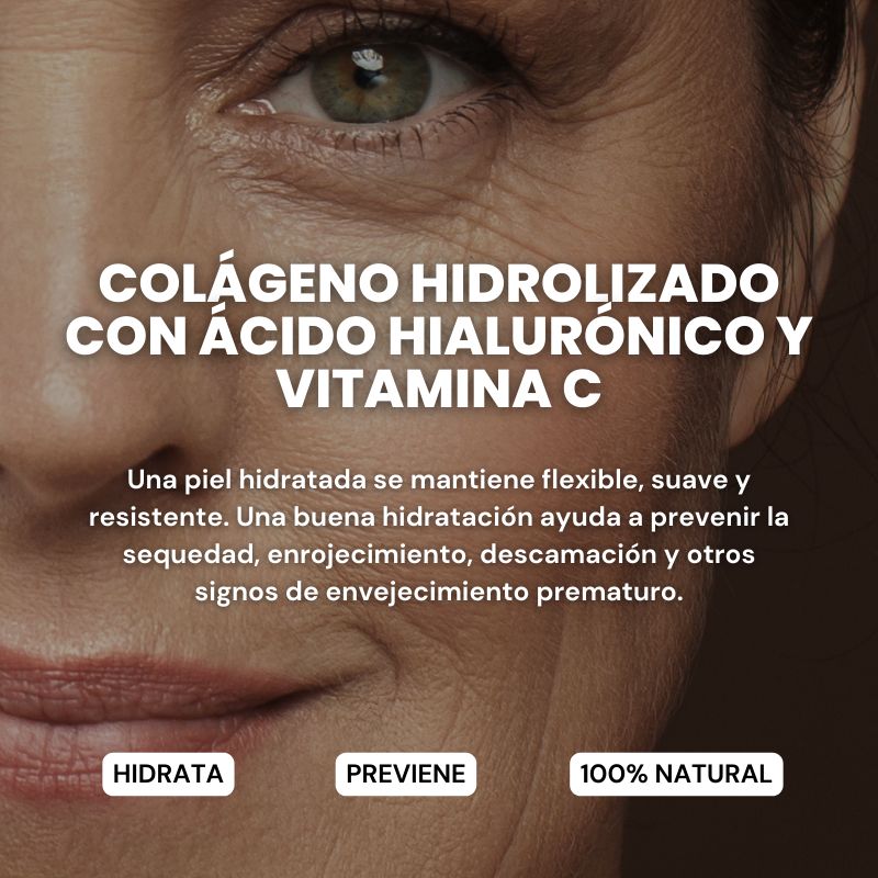 Naturvent Face Care Hydrolysed Collagen With Hyaluronic Acid And Vitamin C, 60 capsules