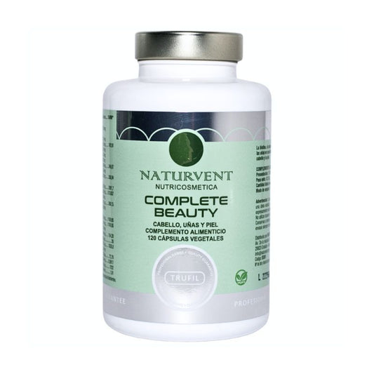 Naturvent Hair, Skin & Nails Strengthener. Complete Beauty, 120 capsules