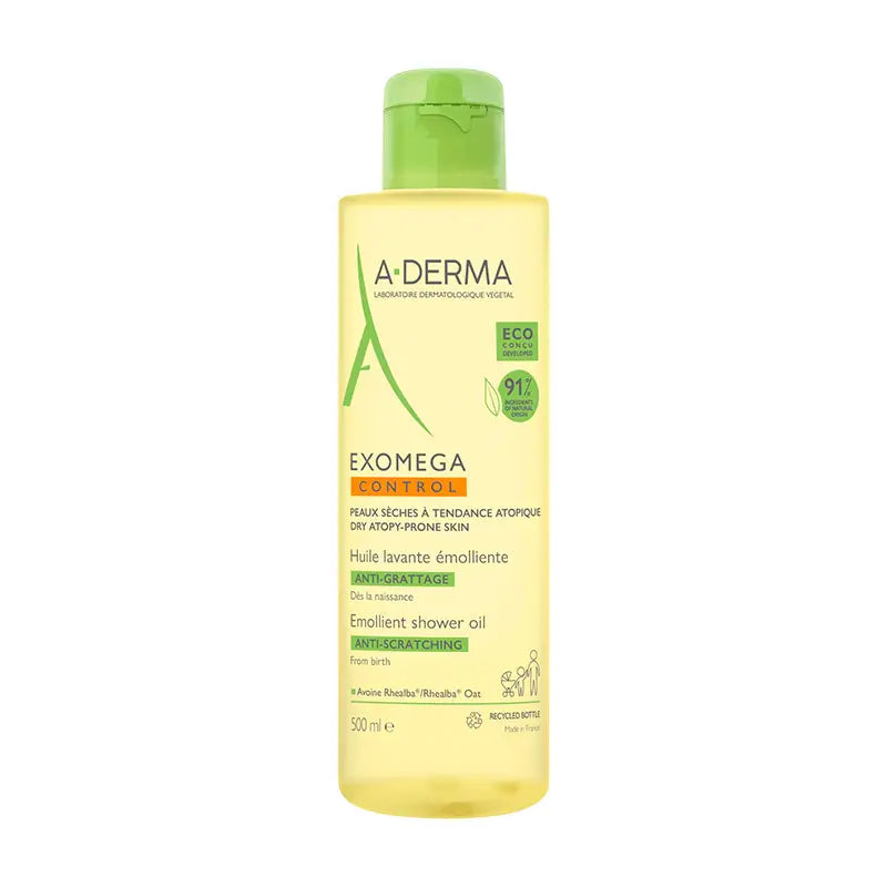 A-Derma Exomega Control Aceite de Ducha Emoliente 500 ml