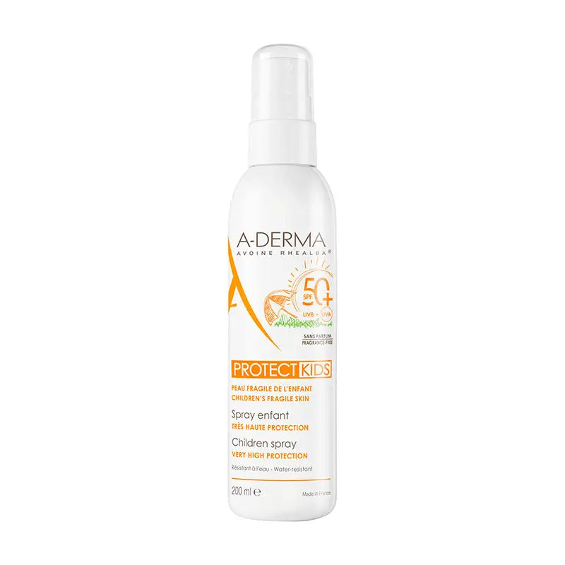 A-derma Protect Kids SPF 50+ Spray Niños 200 ml