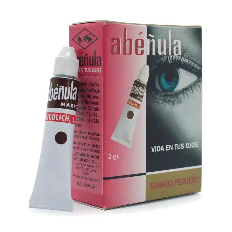 Abéñula Maquillaje Para Ojos Pequeño Color Marrón, 2 gr