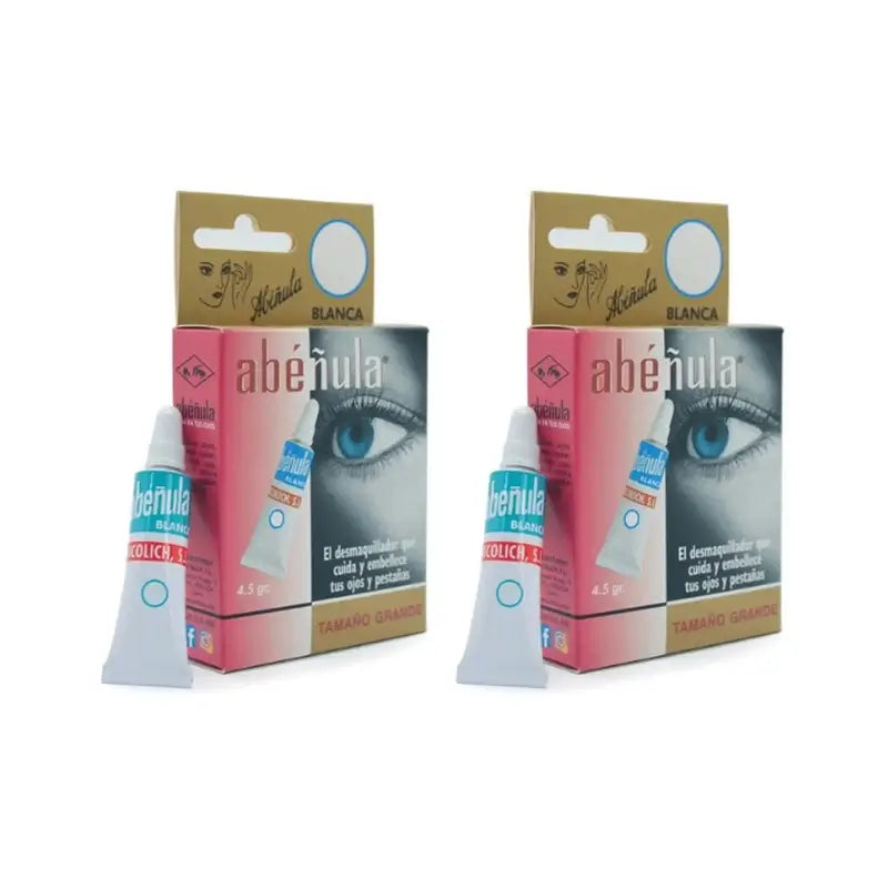Abéñula Eye Make-Up Large White, Pack 2 x 4,5 g