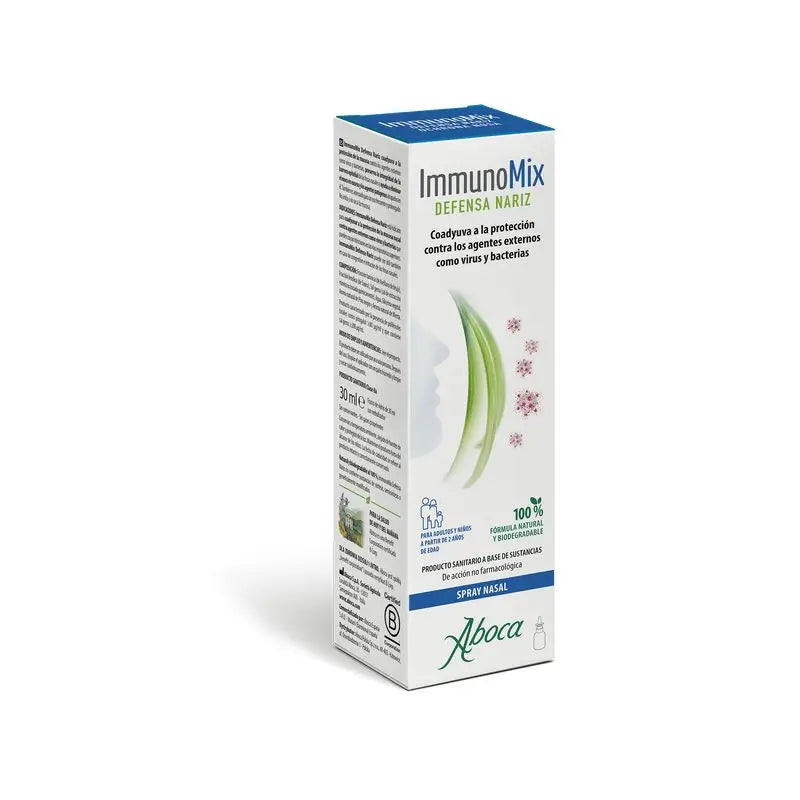 Aboca Immunomix Nose Defence Prevent Respiratory Tract Infections And Mucosal Protection, Adults And Children, 30 ml