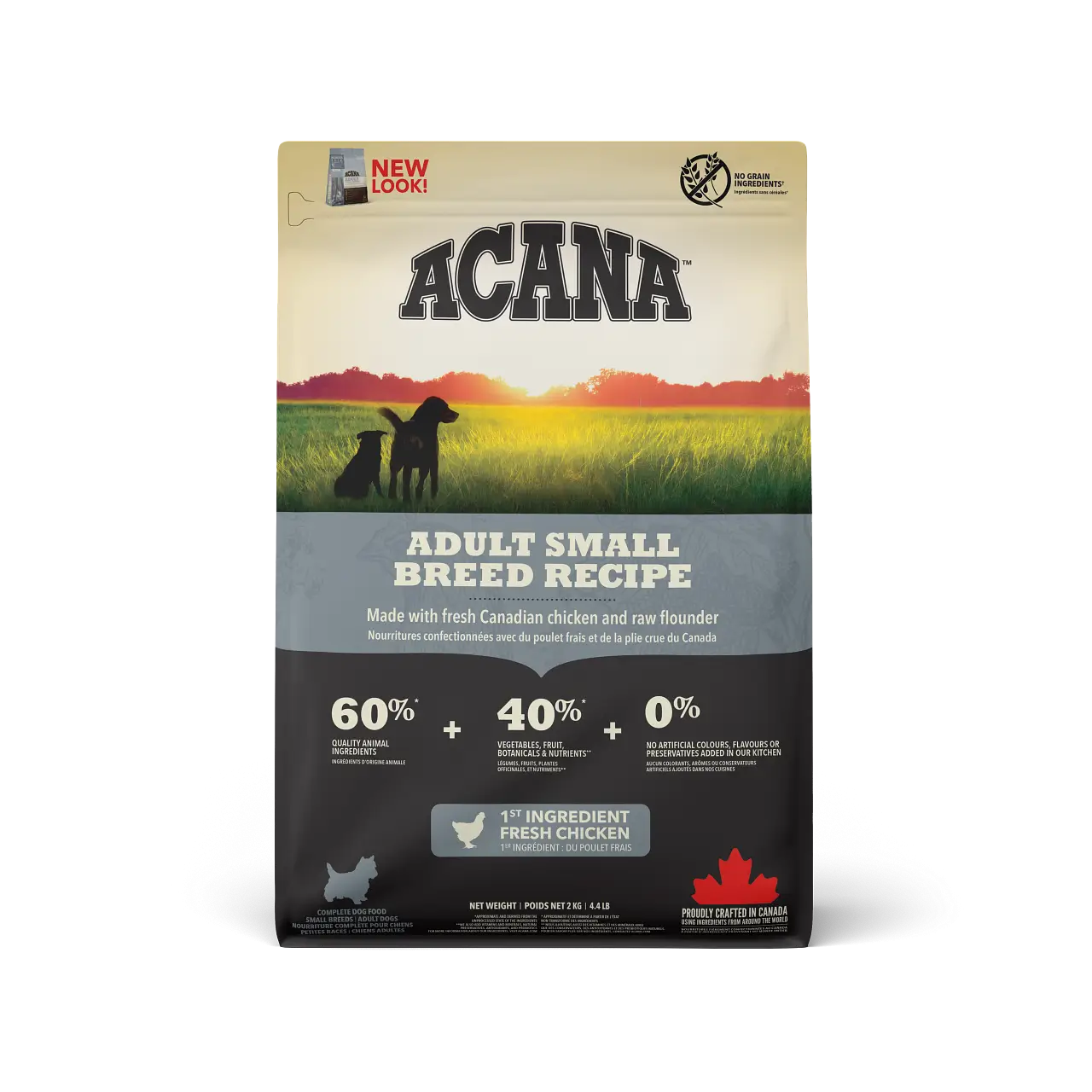 Acana Canine Adult Heritage Razas Pequeñas 2Kg  pienso para perros