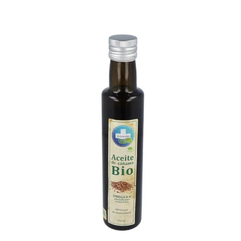 Aceite De Cáñamo Bio Hemp Oil · Ecológico Rico En Omega 3-6 , 250 ml