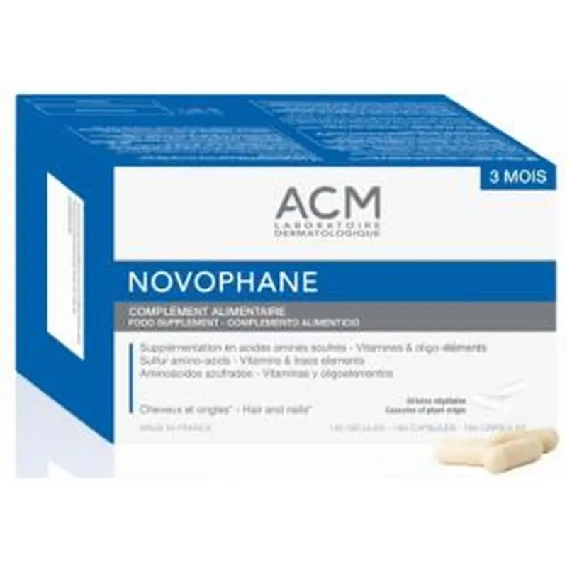 Acm Laboratoires Novophane 180 Cápsulas