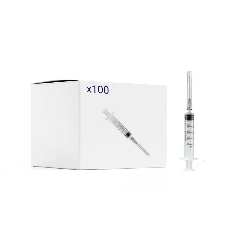 Acofar Pack Syringes with Needle 30 x 0.7 mm 5 ml, 100 pcs.