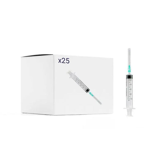 Acofar Pack Syringes with Needle 40 x 0.8 10 ml, 25 Units