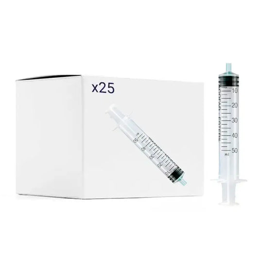 Acofar Packs Sterile Waterless Syringes 3 Pieces 50 ml, 3 x 25 pcs.