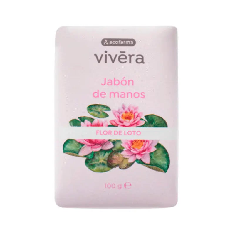 Acofarma Vivera Jabon Pastilla Flor Loto 100g