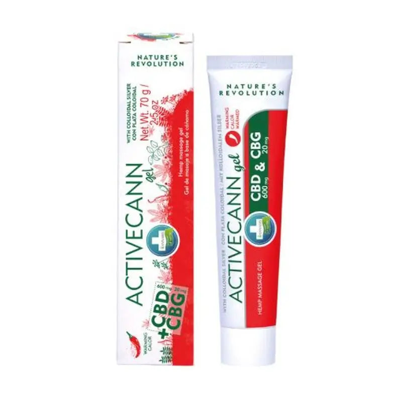 Activecann Gel Efecto Calor CBD + CBG, 75 ml