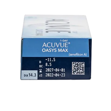 Acuvue 1 Day Oasys Max Daily Lenses , 30 units