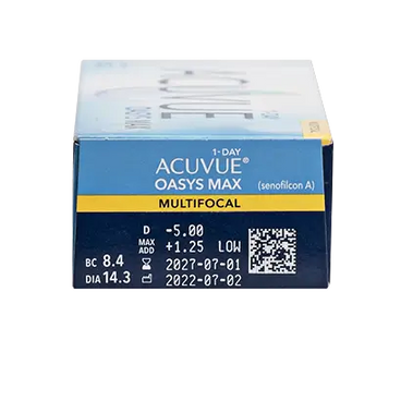 Acuvue Oasys 1 Day With Hydraluxe Daily Toric Lenses , 30 units