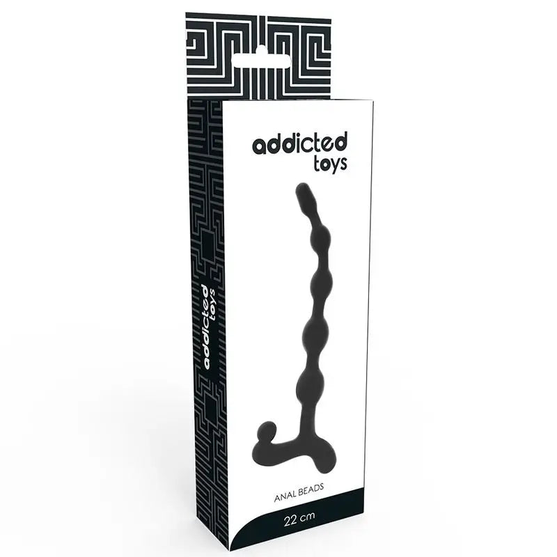 Addicted Toys  Bolas Anales 22Cm Negro