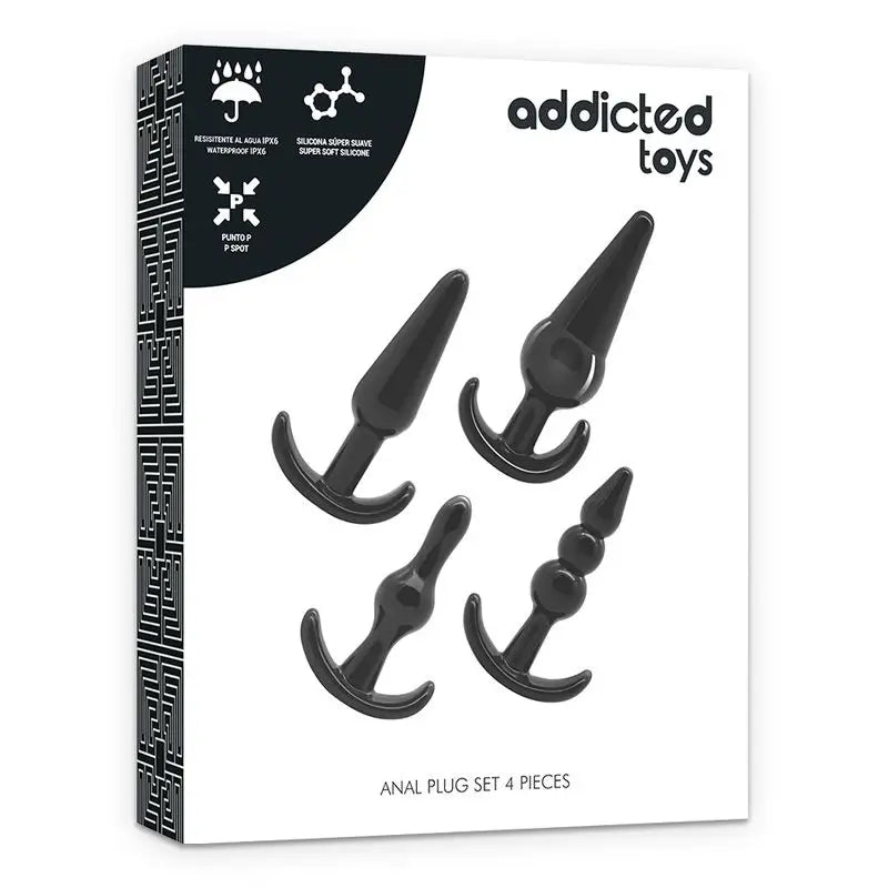 Addicted Toys  Set 4 Plugs Anales