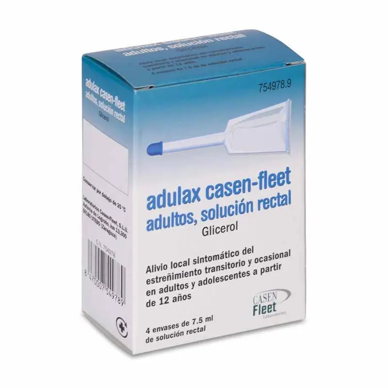 Adulax 6.14 ml Rectal Solution 4 Enemas 7.5 ml