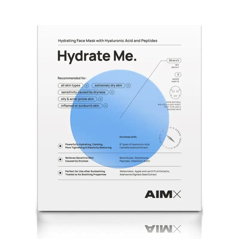 Aimx "Hydrate Me" Face Mask, 25 ml