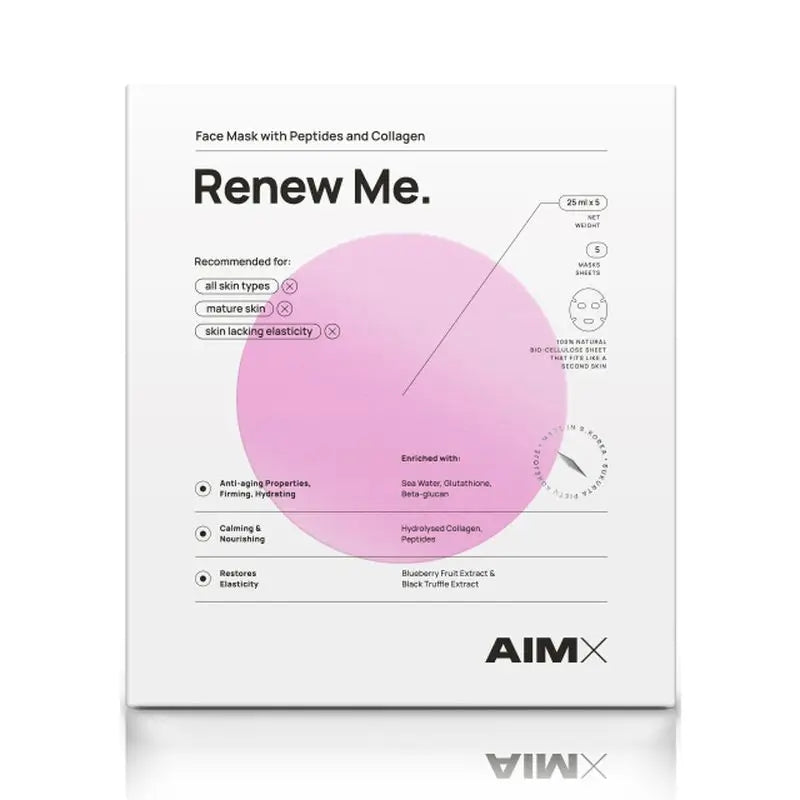 Aimx "Renew Me" Face Mask, 25 ml