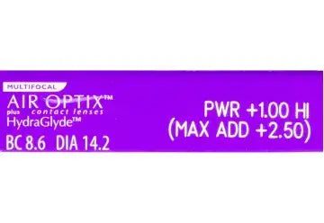 Air Optix Plus Hydraglyde Monthly Multifocal Lenses , 3 units