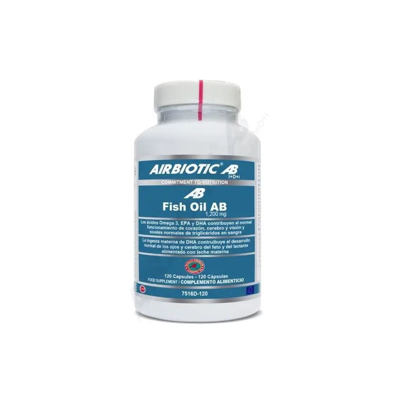 Airbiotic Fish Oil 1.200 Mg , 120 cápsulas