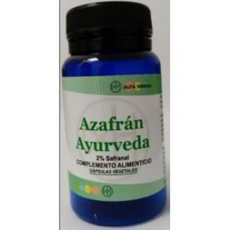 Alfa Herbal  Azafran Ayurveda 50 Cápsulas Vegan