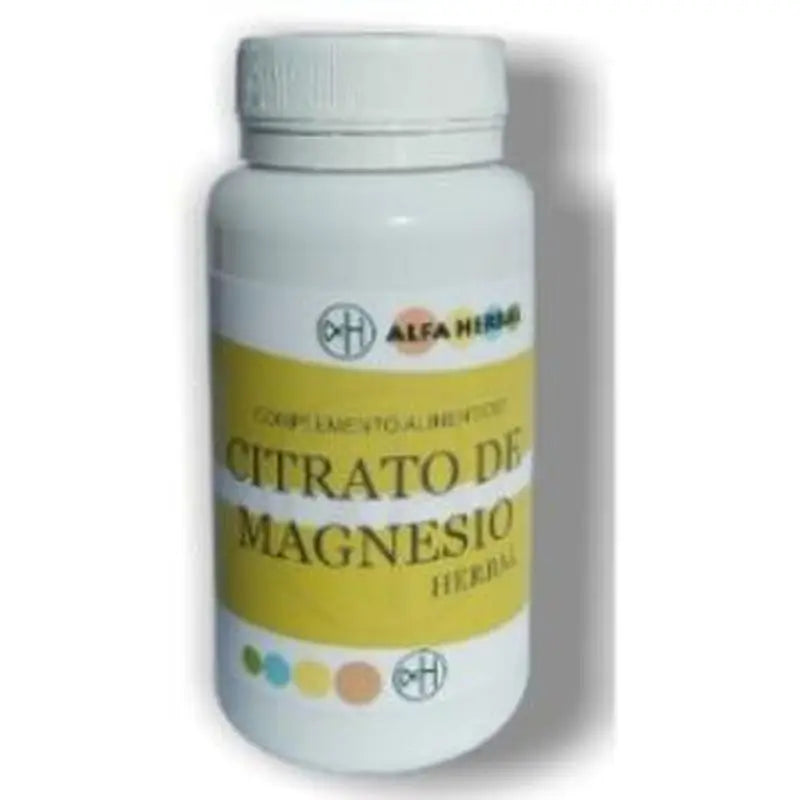 Alfa Herbal  Citrato De Magnesio 90 Cápsulas