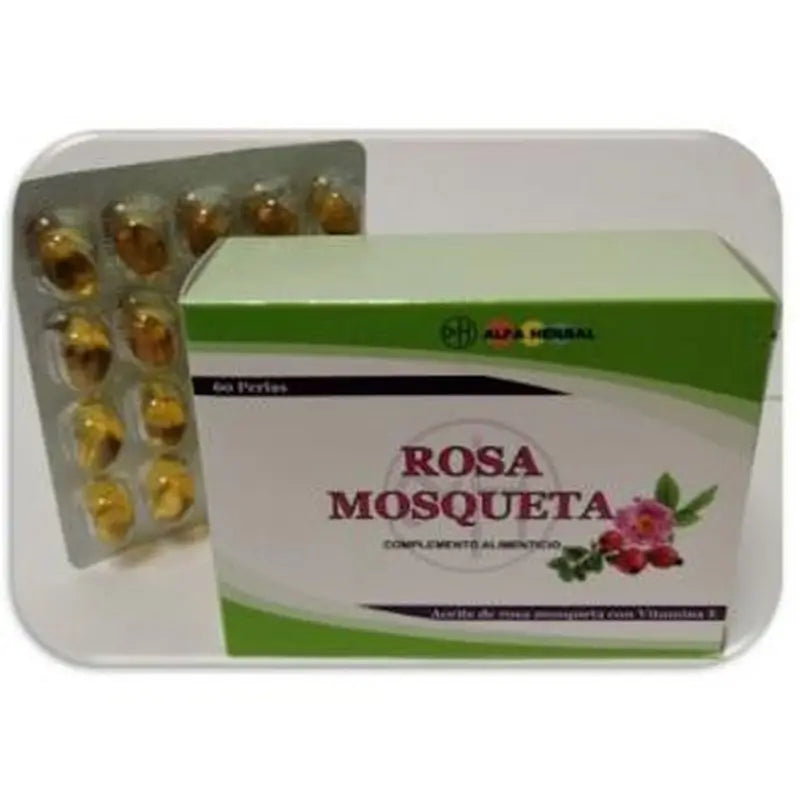 Alfa Herbal  Rosa Mosqueta 60Perlas