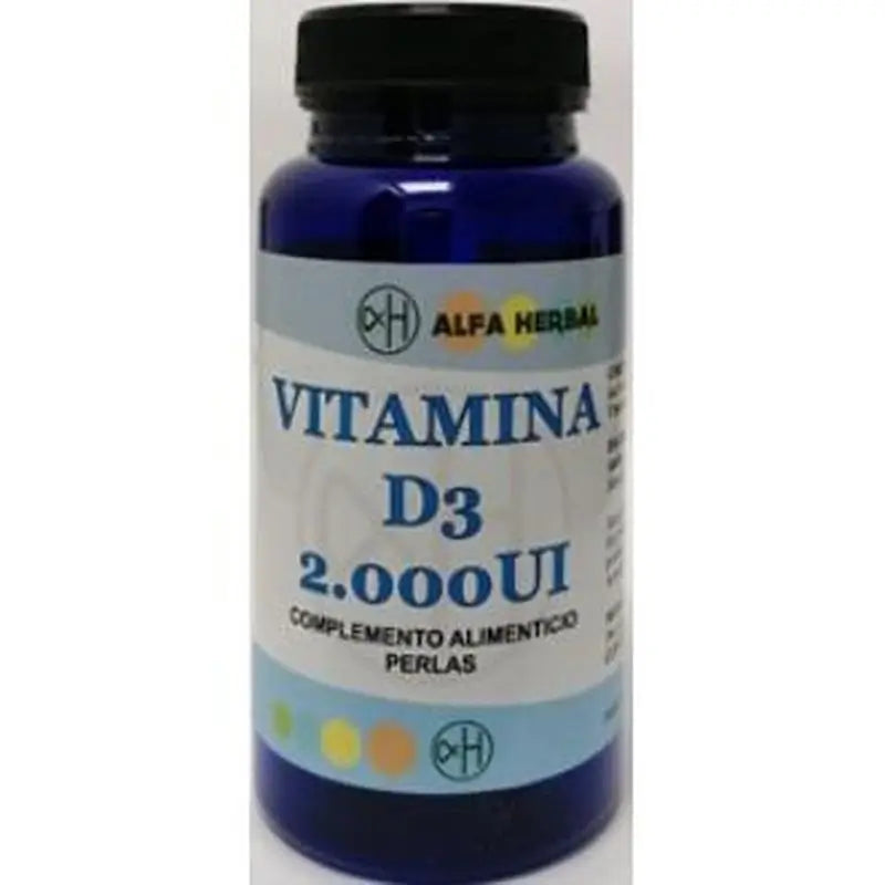 Alfa Herbal  Vitamina D3 2000Ui 100Perlas