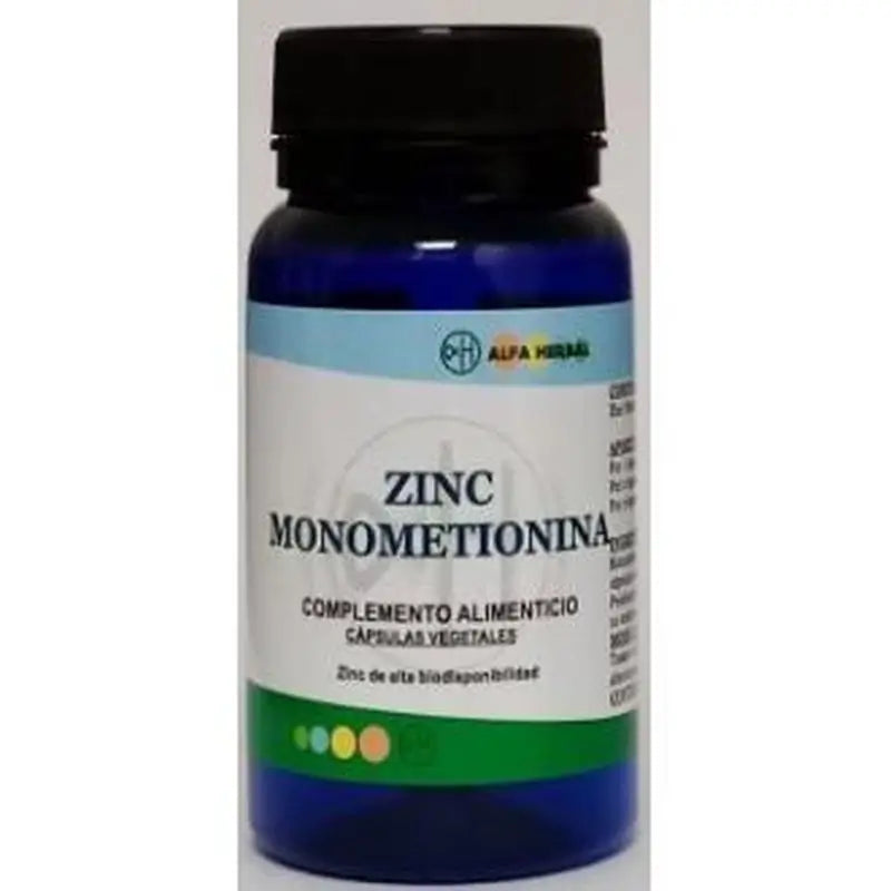 Alfa Herbal  Zinc Monometionina 100 Cápsulas