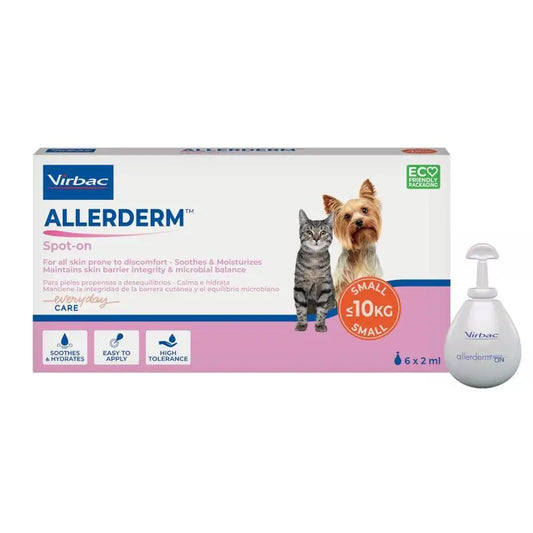 Virbac Allerderm Spot-On 2 ml 6 Pipettes