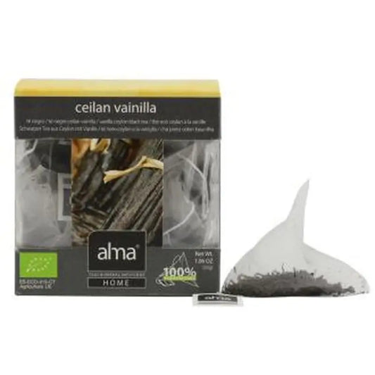 Alma Home Te Vainilla Infusion 15Piramides. Eco Vegan**