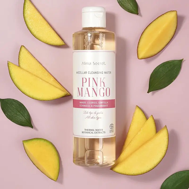 Alma Secret Pink Mango Micellar Water With Mango, Liquorice, Centella And Pomegranate