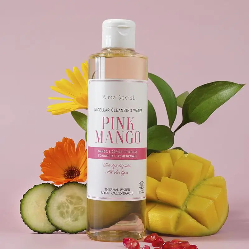 Alma Secret Pink Mango Micellar Water With Mango, Liquorice, Centella And Pomegranate